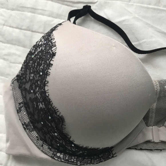 Lot of Two Black Lace-accented Bras 36C & 34C - Picture 9 of 9